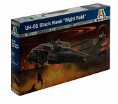 Картинка Сборная модель Italeri Вертолет UH-60/MH-60 Black Hawk Night Raid (1:72) (1328)