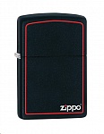 Картинка Зажигалка Zippo Classic 218ZB Black Matte