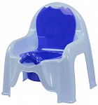 Картинка Горшок-стульчик Альтернатива Голубой арт. М1326