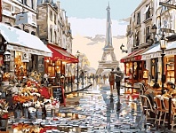 Картинка Картина по номерам Picasso Люблю тебя! Париж! (PC3040060)