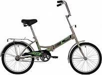 Картинка Велосипед Novatrack TG-20 Classic 301 2020 20FTG301.GR20 серый