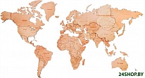 Карта мира L 3145 (3 уровня, natural)