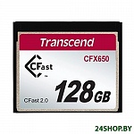 Картинка Карта памяти CFX650 CompactFlash 128GB (TS128GCFX650)