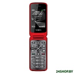 Картинка Мобильный телефон TeXet TM-408 (красный)