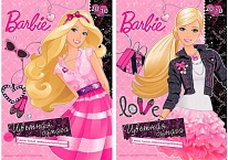 Бум цв д/дет тв 10цв 20л(4 мет) Папка 200*290 B753,B754-EAC Barbie