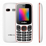 Картинка Мобильный телефон Strike P10 (белый/красный)