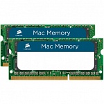 Оперативная память Corsair Mac Memory 2x4GB DDR3 PC3-10600 KIT (CMSA8GX3M2A1333C9) KIT 2x4 Гб.