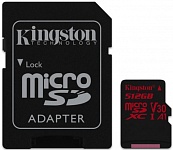 Картинка Карта памяти Kingston Canvas React SDCR/512GB microSDXC 512GB + адаптер
