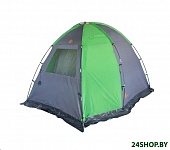 Картинка Кемпинговая палатка Woodland Solar Wigwam 3 (серый/зеленый)