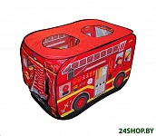 Картинка Игровая палатка Darvish Пожарная машина (50 шаров) DV-T-1683