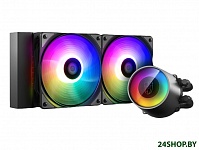 Картинка Кулер для процессора DeepCool GamerStorm Castle 240RGB V2 DP-GS-H12AR-CSL240V2
