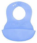 Картинка Нагрудник детский BabyOno 835 с регулируемой застёжкой (голубой)