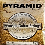 Картинка Комплект струн для 6 струнной акустической гитары Pyramid 327100 (бронза)