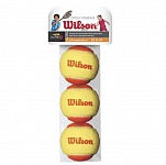 Картинка Мячи теннисные Wilson Starter Orange Tball WRT137300 (3 шт. в упак.)