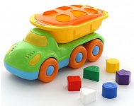 Картинка Детская игрушка Полесье Автомобиль-самосвал логический Дружок (48363)