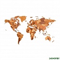 Пазл Eco-Wood-Art «Карта Мира Large» Шоко Уорлд