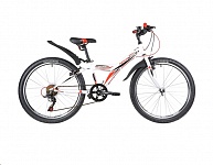 Картинка Велосипед Novatrack Racer 24 р.12 2020 (белый)