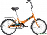 Картинка Детский велосипед Novatrack TG-20 Classic 201 2020 20FTG201.OR20 (оранжевый)