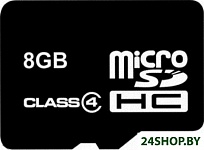 Картинка Карта памяти SmartBuy microSDHC Class 4 8 GB