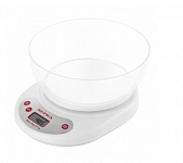 Картинка Весы кухонные электронные SUPRA BSS-4515PB (белый)