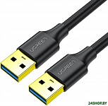 US128 90576 USB Type-A - USB Type-A (3 м, черный)