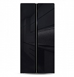 Картинка Холодильник GINZZU NFK-462 Black glass