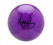 Картинка Мяч Amely AGB-303 15 см (фиолетовый)