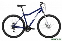 Картинка Велосипед Altair MTB HT 29 2.0 D р.17 2022 (темно-синий/серебристый)