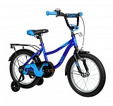 Картинка Детский велосипед Novatrack Wind 16 2022 163WIND.BL22 (синий)