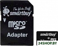 Картинка Карта памяти SmartBuy microSDHC Class 10 128GB (SB128GBSDCL10-01)