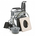Картинка Кресло-коляска с санитарным оснащением Heiler ВА833