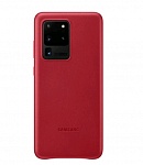 Картинка Чехол SAMSUNG Leather Cover для Samsung Galaxy S20 Ultra (красный)