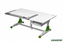 Картинка Парта Comf-Pro King Desk (белый/зеленый)