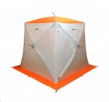 Картинка Палатка ПИНГВИН MrFisher 200 ST в чехле (2-сл) (бело-оранжевый)