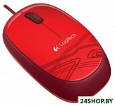 Картинка Мышь проводная Logitech M105 Mouse Red