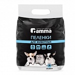 Картинка Одноразовая пеленка для животных Gamma 40x60 (30552003) (30шт)