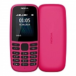 Картинка Мобильный телефон Nokia 105 (2019) (розовый)