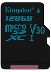 Картинка Карта памяти Kingston Canvas Go SDCG2/128GBSP microSDXC 128GB