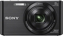 Картинка Цифровой фотоаппарат SONY Cyber-shot DSC-W830 Black