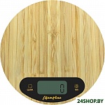 Картинка Весы кухонные электронные МАТРЁНА МА-038 (бамбук)