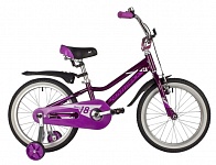 Картинка Детский велосипед Novatrack Novara 18 2022 185ANOVARA.VL22 (фиолетовый)