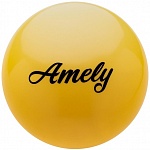 Картинка Мяч для художественной гимнастики Amely AGB-101-15-Y