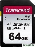 Картинка Карта памяти Transcend SDXC 330S TS64GSDC330S 64GB