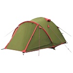 Картинка Треккинговая палатка TRAMP Camp 2 (зеленый)