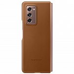 Картинка Чехол SAMSUNG Leather Cover для Samsung Galaxy Z Fold2, brown (EF-VF916LAEGRU)