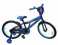 Картинка Детский велосипед Favorit Biker 20 (синий) (BIK-20BL)