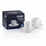Картинка Набор керамических чашек DeLonghi DLSC 308 Espresso (2 шт.)