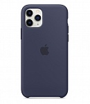 Картинка Чехол Apple Silicone Case для iPhone 11 Pro (темно-синий)