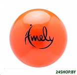 Картинка Мяч Amely AGB-301 15 см (оранжевый)