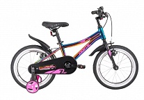 Картинка Детский велосипед Novatrack Prime New 16 (хамелеон синий/фиолетовый, 2020)